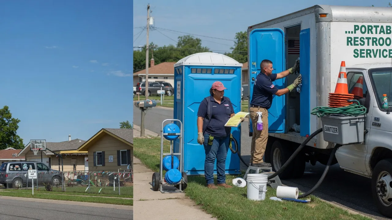Portable Toilet Rental in Louisville, KY near me